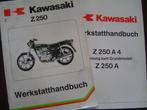 Kawasaki Z250 twin werkstatt handbuch 1979 - 1983 handboek, Motoren, Handleidingen en Instructieboekjes, Ophalen of Verzenden