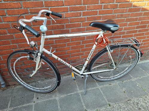 Vintage Gazelle fiets, Tourist Race met z.g.a.n. banden, Fietsen en Brommers, Fietsen | Oldtimers, 59 cm of meer, Jaren '60 of nieuwer