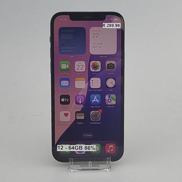 iPhone 12 64GB Midnight beschikbaar voor biedingen