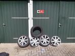 Originele Mercedes W203 zilverkleurige velgen 17 inch, Auto-onderdelen, Banden en Velgen, Ophalen, Gebruikt, Velg(en), 17 inch