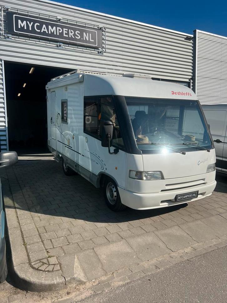 Dethleffs Globetrotter, Caravans en Kamperen, Campers, Bedrijf, tot en met 4, Integraal, Dethleffs, Fiat, Diesel, Handgeschakeld