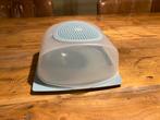 Tupperware kaasdoos CheeSmart kaasstolp, Huis en Inrichting, Keuken | Tupperware, Ophalen of Verzenden, Blauw