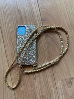 Goudkleurig iPhone Hoesje met Koord, Ophalen of Verzenden, Nieuw, Hoesje of Tasje
