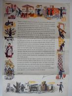 Poster of plakkaat datum 4 mei 1955 (10 jaar na oorlog '45)., Ophalen of Verzenden, A1 t/m A3, Overige onderwerpen, Rechthoekig Staand