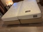 Boxspring  180x200 met matrassen en achterwand, Huis en Inrichting, Ophalen, 90 cm, Eenpersoons, Zo goed als nieuw