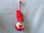 Vintage Zweedse kerstboomhanger poppetje met rode muts, Diversen, Kerst, Ophalen of Verzenden, Zo goed als nieuw