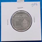 Aruba 1 Florin - 1987 UNC, Postzegels en Munten, Munten | Nederland, 1 gulden, Koningin Beatrix, Losse munt, Verzenden