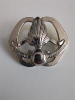 Baret embleem KMar, marechaussee, Ophalen of Verzenden, Marechaussee, Nederland, Embleem of Badge