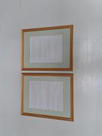 Twee fotolijsten 31 bij 38 cm., Minder dan 50 cm, Gebruikt, Ophalen of Verzenden, Minder dan 50 cm
