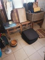 Rommelmaktspullen Stoelen Mand Tassen Zwenkwielen, Ophalen, Zo goed als nieuw