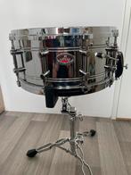 In absolute nieuwstaat Royal 14x6,5” dubbel besnaard snare., Muziek en Instrumenten, Ophalen, Zo goed als nieuw, Overige merken