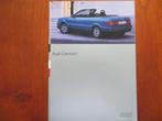 Audi Cabriolet (jan. 1994), Boeken, Auto's | Folders en Tijdschriften, Nieuw, Audi, Ophalen of Verzenden