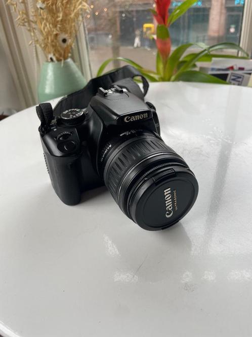 Canon EOS 400D + 18-55 mm Lens, Audio, Tv en Foto, Fotocamera's Digitaal, Zo goed als nieuw, Compact, Canon, 4 t/m 7 keer, Ophalen of Verzenden