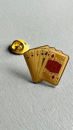 Speelkaarten / kaarten pin, Ophalen of Verzenden, Zo goed als nieuw