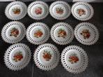 Vintage set fruitborden Bavaria, porselein 11 stuks, Antiek en Kunst, Ophalen of Verzenden