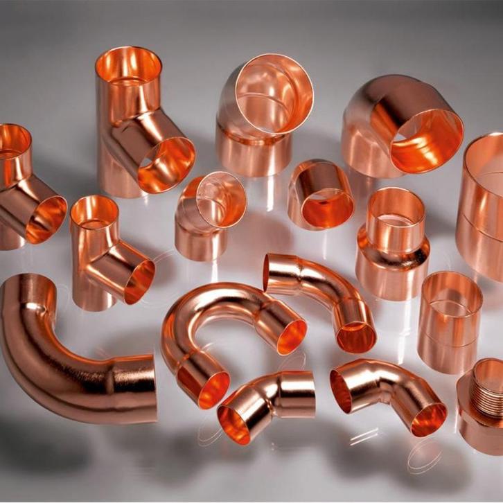 KOPER KOPPELINGEN, Doe-het-zelf en Verbouw, Buizen en Afvoer, Nieuw, Overige typen, Overige materialen, Minder dan 2 meter, Minder dan 20 mm