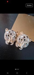 Nieuw - Panter Oorbellen van de SMTNG Fab. Collection, Overige materialen, Nieuw, Ophalen of Verzenden, Knopjes of Stekers