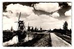 Kinderdijk, Hollandse Molen, Zuid-Holland, 1960 tot 1980, Ongelopen, Verzenden