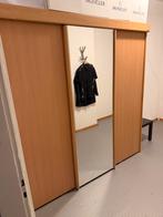 Kledingkast met spiegel en schuifdeuren klerenkast, Huis en Inrichting, Ophalen, 200 cm of meer, Zo goed als nieuw, 200 cm of meer