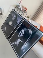 Schilderijen Mona Lisa en Melkmeisje, Ophalen, Minder dan 50 cm, Zo goed als nieuw, 75 cm of meer