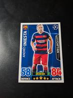Andres iniesta (fc barcelona) topps 2015/16, Ophalen of Verzenden, Nieuw, Buitenlandse clubs, Spelerskaart