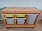 Verrijdbare IKEA kast met 5 opbergbakken TROFAST, Huis en Inrichting, Ophalen, 5 laden of meer, 50 tot 100 cm, Zo goed als nieuw