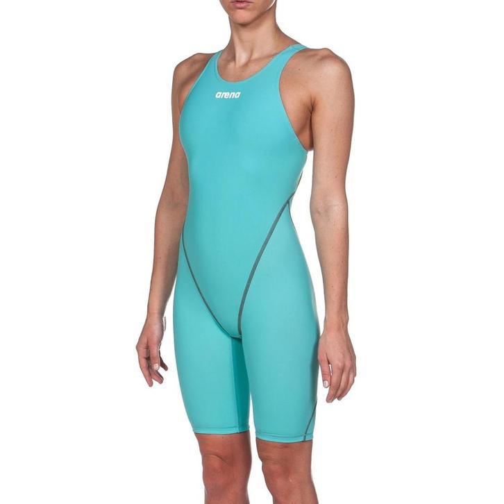 Nieuwe Arena W Powerskin ST 2.0 Kneesuit - Aquamarine, Kleding | Dames, Badmode en Zwemkleding, Nieuw, Badpak, Blauw, Ophalen of Verzenden