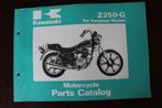 Kawasaki Z250-G 1980 parts catalogue Z 250 Ltd, Motoren, Handleidingen en Instructieboekjes, Kawasaki