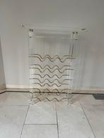 Wijnrek met dienblad, Ophalen, Kunststof, Zo goed als nieuw, 5 tot 15 flessen