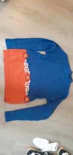 Oilily kobalt blauwe/ oranje trui maat M, Ophalen of Verzenden, Zo goed als nieuw, Maat 38/40 (M), Blauw