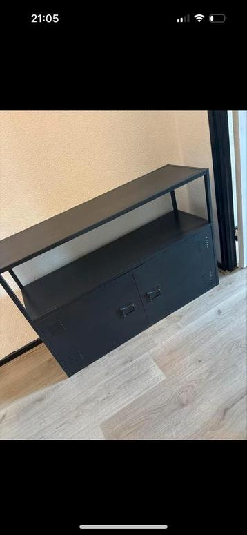 Industriële TV Meubel - IJzer, 110cm beschikbaar voor biedingen