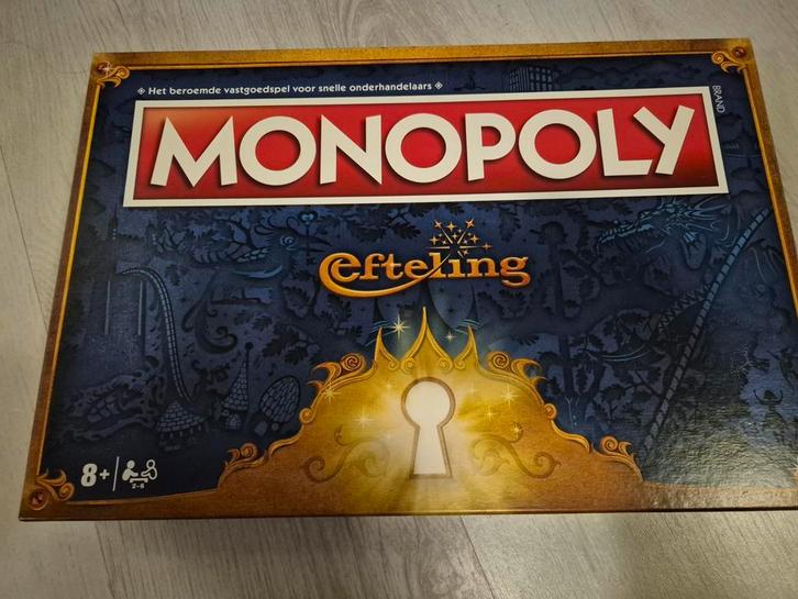 Monopoly Efteling Editie - Bordspel, Hobby en Vrije tijd, Gezelschapsspellen | Bordspellen, Gebruikt, Drie of vier spelers, Vijf spelers of meer