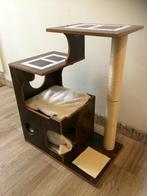 houten kattenkrabpaal (66 x 88 x 42 cm, bruin), Ophalen, Zo goed als nieuw, Krabplank
