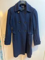 H&M Wollen Jas - Maat S, Ophalen, Blauw, Maat 36 (S), Gedragen