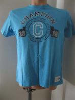 maat M, 1 nieuw Champion T-shirt, blauw met opdruk, 61 cm., Champion, Nieuw, Ophalen of Verzenden, Maat 48/50 (M)