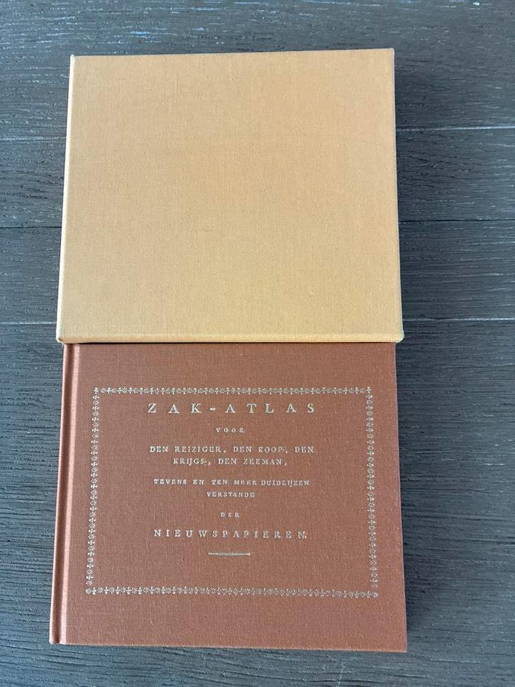Zeldzame Zak-Atlas "Leidsman des Reizigers", Boeken, Atlassen en Landkaarten, Zo goed als nieuw, Overige atlassen, Nederland, 1800 tot 2000