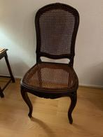 Antieke Stoel met Rotan Zitting, Gebruikt, Bruin, Ophalen of Verzenden, Eén