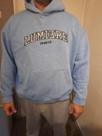 Lumiere Hoodie Lichtblauw XL - ZGAN, Kleding | Heren, Truien en Vesten, Blauw, Maat 56/58 (XL), Ophalen of Verzenden, Zo goed als nieuw