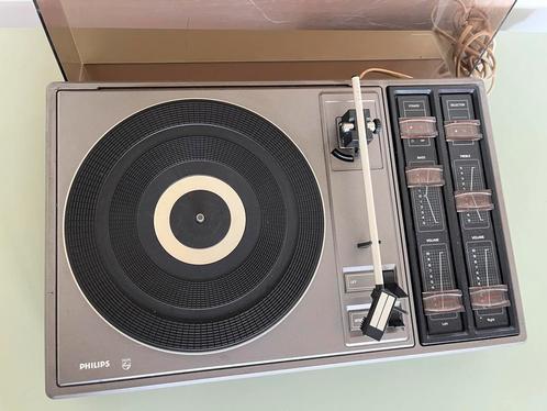 Philips Platenspeler Vintage, Audio, Tv en Foto, Platenspelers, Gebruikt, Platenspeler, Philips, Ophalen of Verzenden