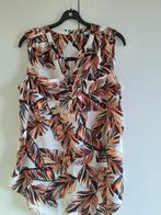 Top zonder mouw Miss Etam mt 46, Verzenden, Maat 46/48 (XL) of groter, Oranje, Zo goed als nieuw
