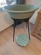 Babybadje met Luieremmer luna, Zo goed als nieuw, Badje, Standaard, Ophalen