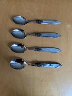 Murano bistro diner-lepels zgan, Ophalen of Verzenden, Zo goed als nieuw, Rvs of Chroom, Los bestek