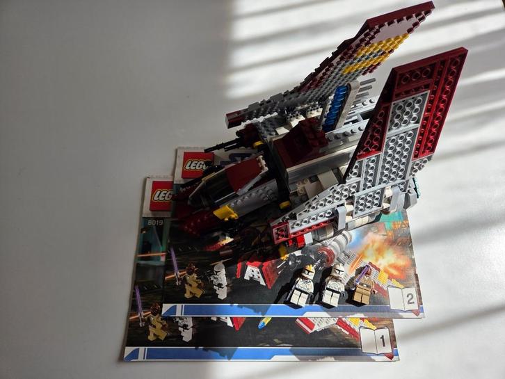 Lego Star Wars Set 8019 Republic Attack Shuttle, Kinderen en Baby's, Speelgoed | Duplo en Lego, Gebruikt, Lego, Complete set, Ophalen of Verzenden