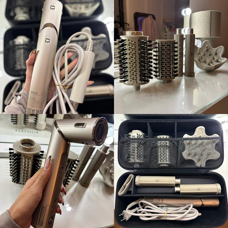 Shark FlexStyle 5in1 Föhn & MultiStyler, Sieraden, Tassen en Uiterlijk, Uiterlijk | Haarverzorging, Zo goed als nieuw, Föhn of Haardroger