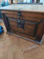 Teak wijnkastje, Ophalen of Verzenden, Gebruikt, Hout, Minder dan 50 cm