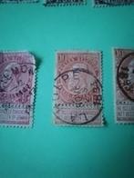 Postzegels Belgie 1893-1900, Postzegels en Munten, Postzegels | Europa | België, Zonder envelop, Gestempeld, Koninklijk huis, Ophalen of Verzenden