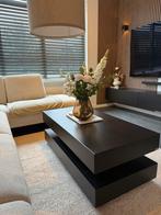 Blok salon tafel zwart, Huis en Inrichting, Tafels | Salontafels, Ophalen, 50 tot 100 cm, Zo goed als nieuw, Minder dan 50 cm