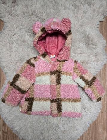 Winterjas dikke jas meisje Hema maat 68 met oortjes beschikbaar voor biedingen