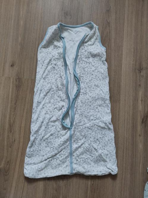 Zomerslaapzak wit met muisjes, Hema maat 68-80, Kinderen en Baby's, Dekens, Slaapzakjes en Inbakerproducten, Gebruikt, Slaapzak