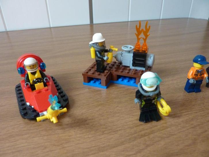 Lego City 60106 Brandweer starterset, Kinderen en Baby's, Speelgoed | Duplo en Lego, Gebruikt, Lego, Complete set, Ophalen of Verzenden